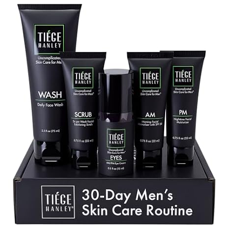 Tiege Hanley Advanced Men's Skin Care Set, 30-Day, 5 Piece Kit photo 2