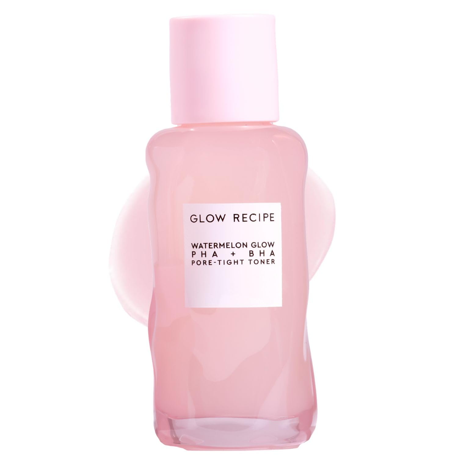 Glow Recipe PHA + BHA Face Toner, Korean Exfoliating Toner for Pores, Gentle Chemical Exfoliant + Hydrating Toner,