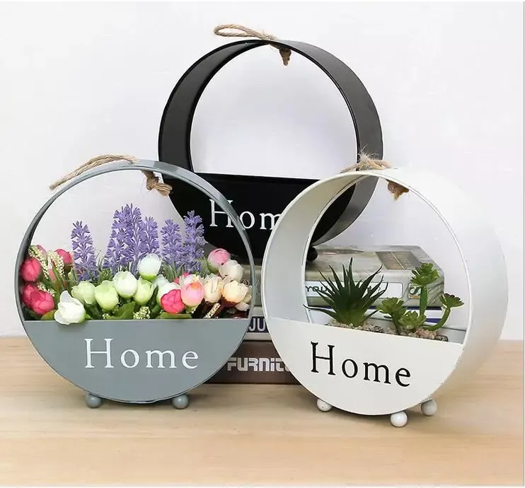 Round Shape Artifical Flower Vase