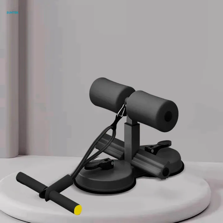 Suction Sit Up Bar With Pull Up Rope