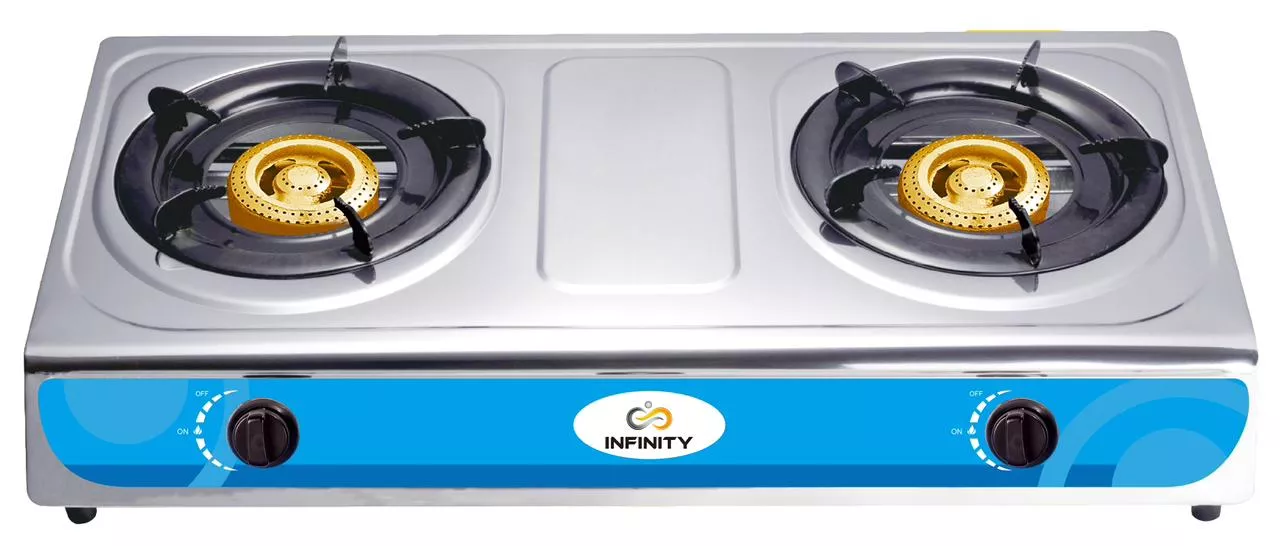 Infinity Double Burner Gas Cooker