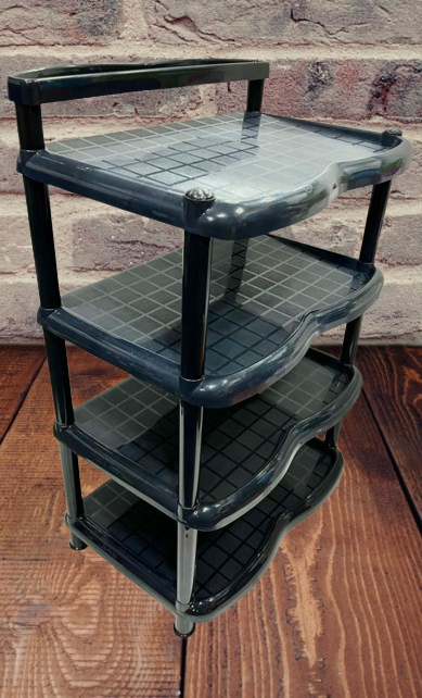 4 Layer Plastic Shoe Rack