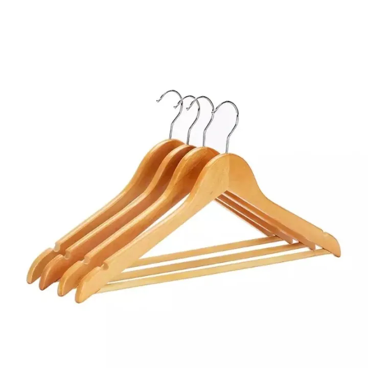 3 Pcs Wooden Cloth Hanger - 633-27