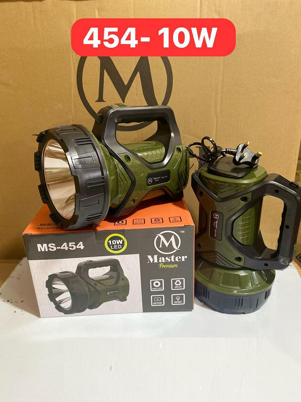 MS-454 Rechargeable Search Light - 10W Led