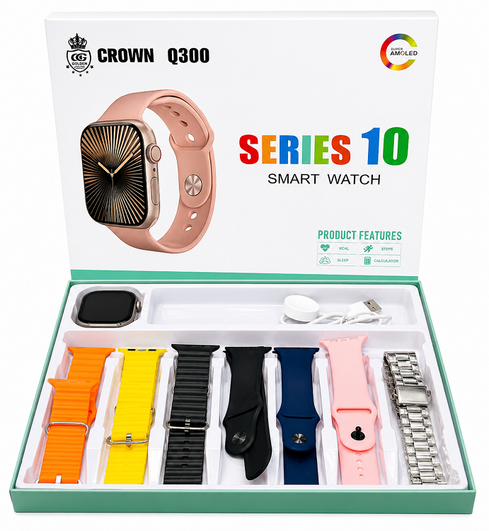 CROWN Q300 Series 10 Smart Watch