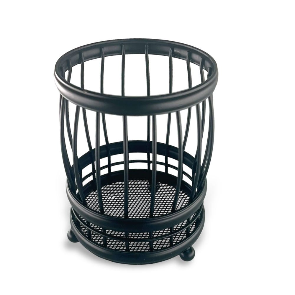 Metal Spoon Holder Basket