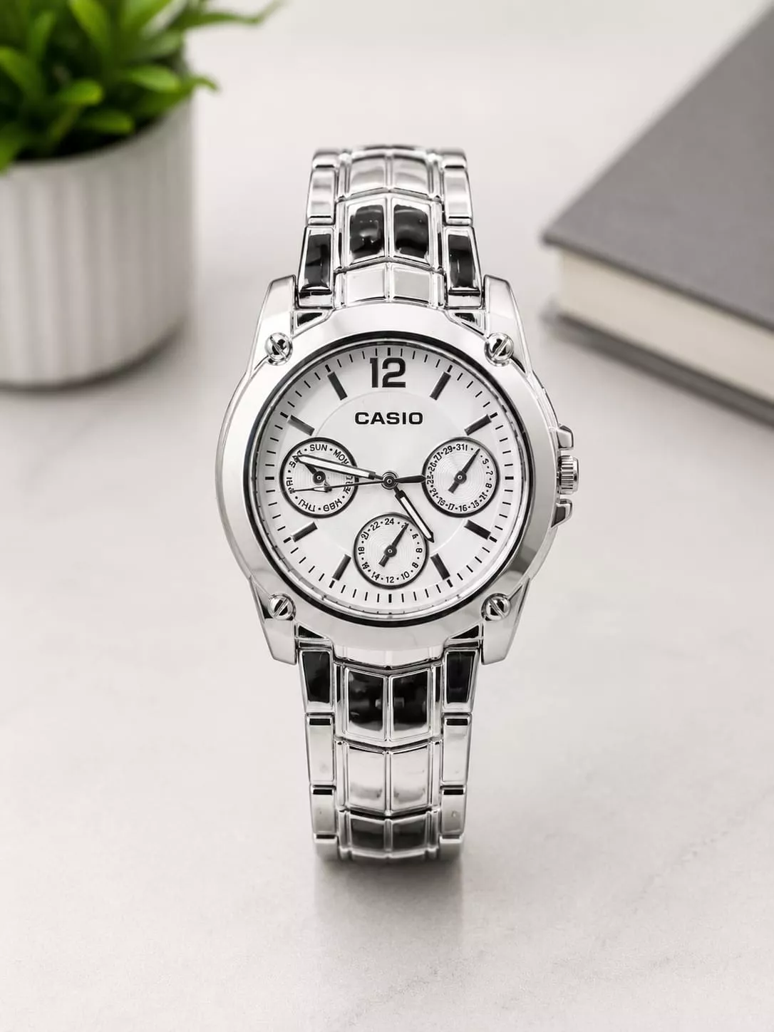Casio Business Silver Watch