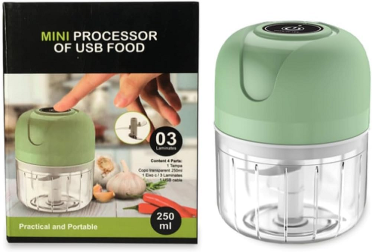 Mini USB Food Chopper - 250ml