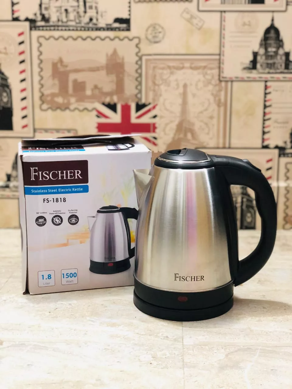 Fischer Electric Kettle 1.8 Litre FS-1818