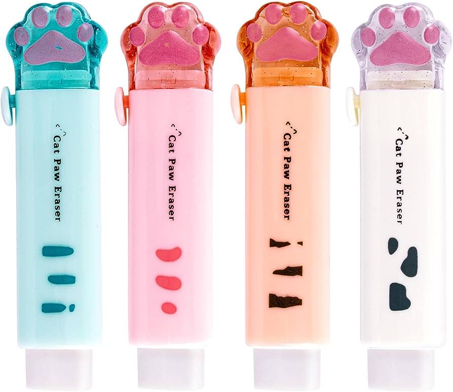 Cat Paw Eraser