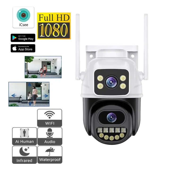 2 IN 1 Smart Wifi Camera