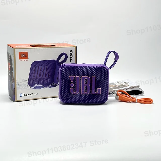 JBL Go 4 Portable Bluetooth Speaker